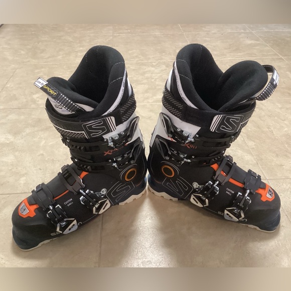 Men’s Salomon XPro X90 Energyzer Ski Boots, Size 26/26.5 - Picture 2 of 11